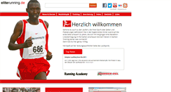 Desktop Screenshot of eliterunning.de